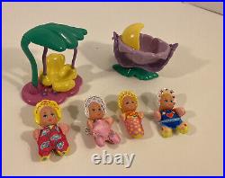 Vintage 1989 Galoob So Small Babies Beanie Doll Lot