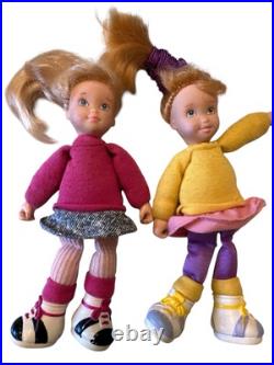 Vintage 1990 Playground Kids Lot of 10 Dolls ERTL Multi Colored