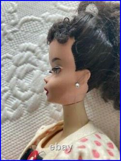 Vintage # 3 Brunette Ponytail Barbie. Near Mint Condition