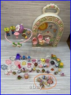 Vintage 80s CHARMKINS Lot New Doll House Charms Jewelry Pets Train Clips Hasbro