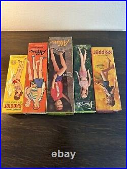 Vintage Allan, Skooter, Francie, Skipper Barbie Dolls (By Barbie Mattel)