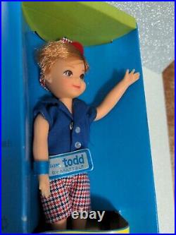 Vintage Barbie 1965 Tutti's Twin Brother Todd Mattel No. 3590 NRFB Mint