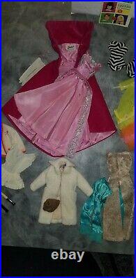 Vintage Barbie #3 Ponytail & Blonde Bubblecut & Vintage Barbie clothing lot