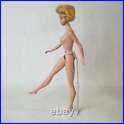 Vintage Barbie #850 Bubble Cut Lemon Blonde Bubblegum Lips HC Restored MINT