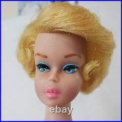 Vintage Barbie #850 Bubble Cut Lemon Blonde Bubblegum Lips HC Restored MINT