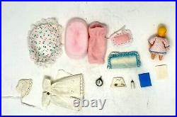Vintage Barbie Baby-Sits RARE 2nd Version Baby! MINT