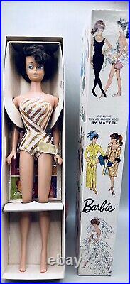 Vintage Barbie Brunette Bubble Cut, Rare 1964 Mint, Excellent. Not Removed Box