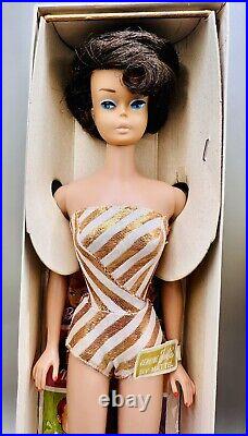 Vintage Barbie Brunette Bubble Cut, Rare 1964 Mint, Excellent. Not Removed Box