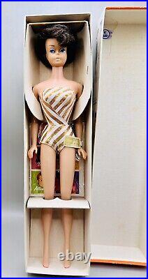 Vintage Barbie Brunette Bubble Cut, Rare 1964 Mint, Excellent. Not Removed Box