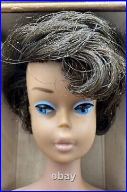 Vintage Barbie Brunette Bubble Cut, Rare 1964 Mint, Excellent. Not Removed Box