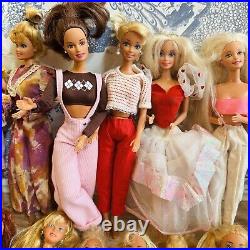 Vintage Barbie Doll Lot 20 Dolls Mixed 80s 90s Y2K