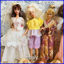 Vintage Barbie Doll Lot 20 Dolls Mixed 80s 90s Y2K