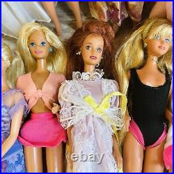Vintage Barbie Doll Lot 20 Dolls Mixed 80s 90s Y2K