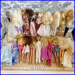 Vintage Barbie Doll Lot 20 Dolls Mixed 80s 90s Y2K