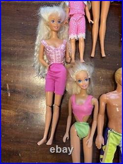 Vintage Barbie Doll Lot Of 25! Some Rare! Different Years & Collections LOOK