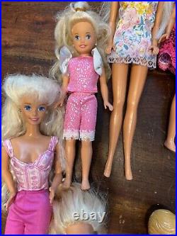 Vintage Barbie Doll Lot Of 25! Some Rare! Different Years & Collections LOOK