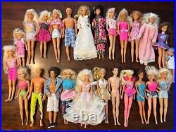 Vintage Barbie Doll Lot Of 25! Some Rare! Different Years & Collections LOOK