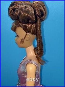 Vintage Barbie Doll OOAK Growin' Growing Hair Francie Dress Brunette By Niccole