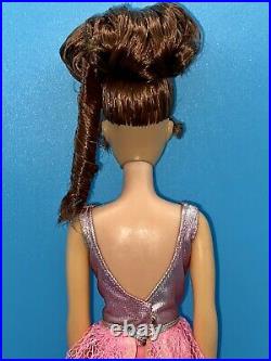 Vintage Barbie Doll OOAK Growin' Growing Hair Francie Dress Brunette By Niccole