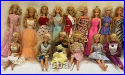Vintage Barbie Dolls Lot 15 Ballerina Peaches N Cream Malibu Loving You