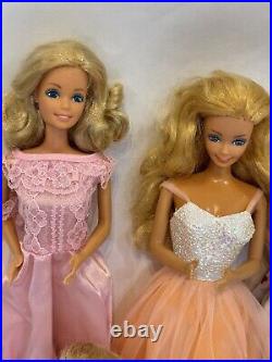 Vintage Barbie Dolls Lot 15 Ballerina Peaches N Cream Malibu Loving You