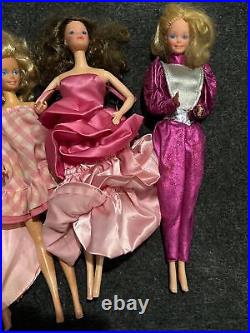 Vintage Barbie Dolls Lot 1980s 6 Dressed Dolls Mint Condition Philippines