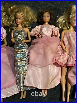 Vintage Barbie Dolls Lot 1980s 6 Dressed Dolls Mint Condition Philippines