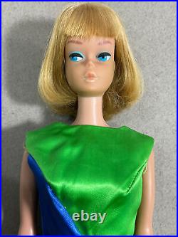 Vintage Barbie LONG HAIR BLONDE AMERICAN GIRL DOLL VHTF PATIO PARTY