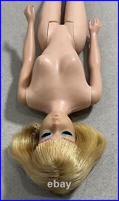 Vintage Barbie LONG HAIR BLONDE AMERICAN GIRL DOLL VHTF PATIO PARTY