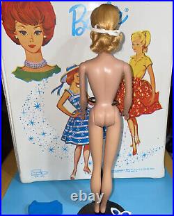 Vintage Barbie Ponytail #4, HTF IN THE SWIM 9-CompleteN/Mint Outfits-Excellent