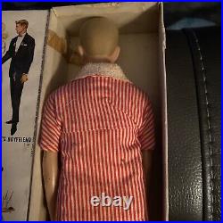 Vintage Barbie boyfriend Ken Blonde Doll With orig box # 750