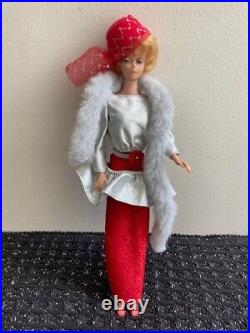 Vintage Bubble Cut Blonde Barbie 1964 Mint condition