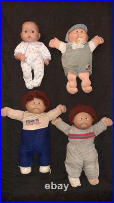 Vintage Cabbage Patch Kids Dolls 1984 1985 & A Berenguer Baby Doll Lot