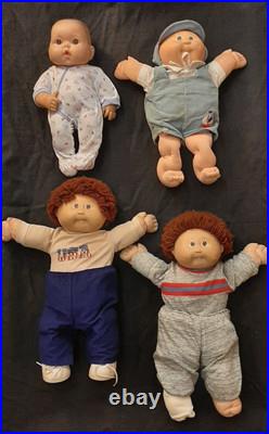 Vintage Cabbage Patch Kids Dolls 1984 1985 & A Berenguer Baby Doll Lot