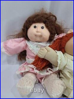 Vintage Coleco Cabbage Patch Kids Doll Lot Cornsilk Red Hair AA Splashin