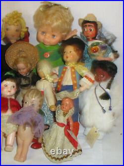 Vintage Dolls LARGE Lot of 21! (L)