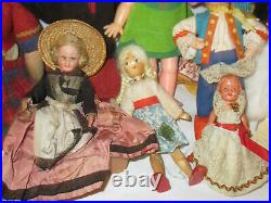 Vintage Dolls LARGE Lot of 21! (L)