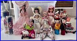 Vintage Dolls Lot Of 15 All Types