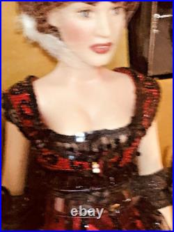 Vintage Franklin Mint Rose Dewitt The Official Vinyl Portrait Doll Titanic 16