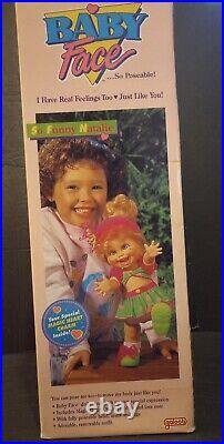 Vintage Galoob So Funny Natalie Baby Face Doll #5 1990 New in Box MIB Vintage Galoob So Funny Natalie Baby Face Doll #5 1990 New in Box MIB