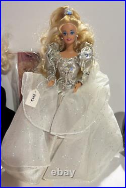Vintage Holiday Barbie Lot 7 dolls 1989 1990's