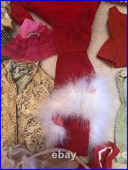Vintage Huge Barbie Lot Francie Ken Bubblecut Skipper Chris, Clothes & Access