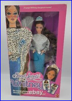 Vintage Jewel Secrets Whitney Barbie Doll 1986 Mattel 3179 Rare HTF NRFB NIB