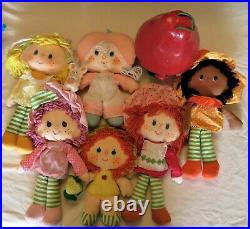 Vintage Kenner Strawberry Shortcake Rag Dolls + Dolls (2 1st Edition) & Pets