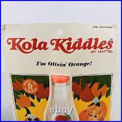 Vintage Liddle Kola Kiddles Olivia Orange Doll 1960s Mattel New 3730