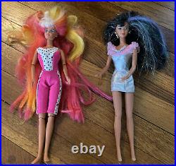 Vintage Lot Of 14 Barbie Dolls + 1 Ken Superstar'80s-'90s Era With 1960s Bodies