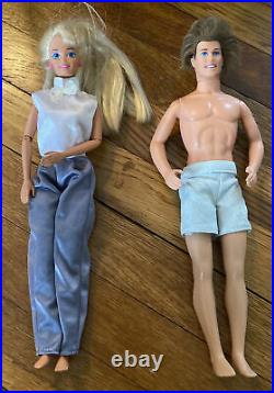 Vintage Lot Of 14 Barbie Dolls + 1 Ken Superstar'80s-'90s Era With 1960s Bodies