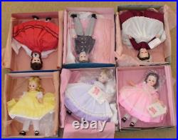 Vintage Lot of 6 Madame Alexander 11 Dolls-LITTLE WOMEN