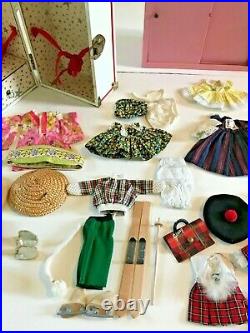 Vintage Lot of Vogue Ginny Doll and Clothing and Furniture