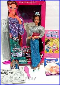 Vintage Mattel 1986 Jewel Secrets Whitney Barbie Doll 1986 New in Box